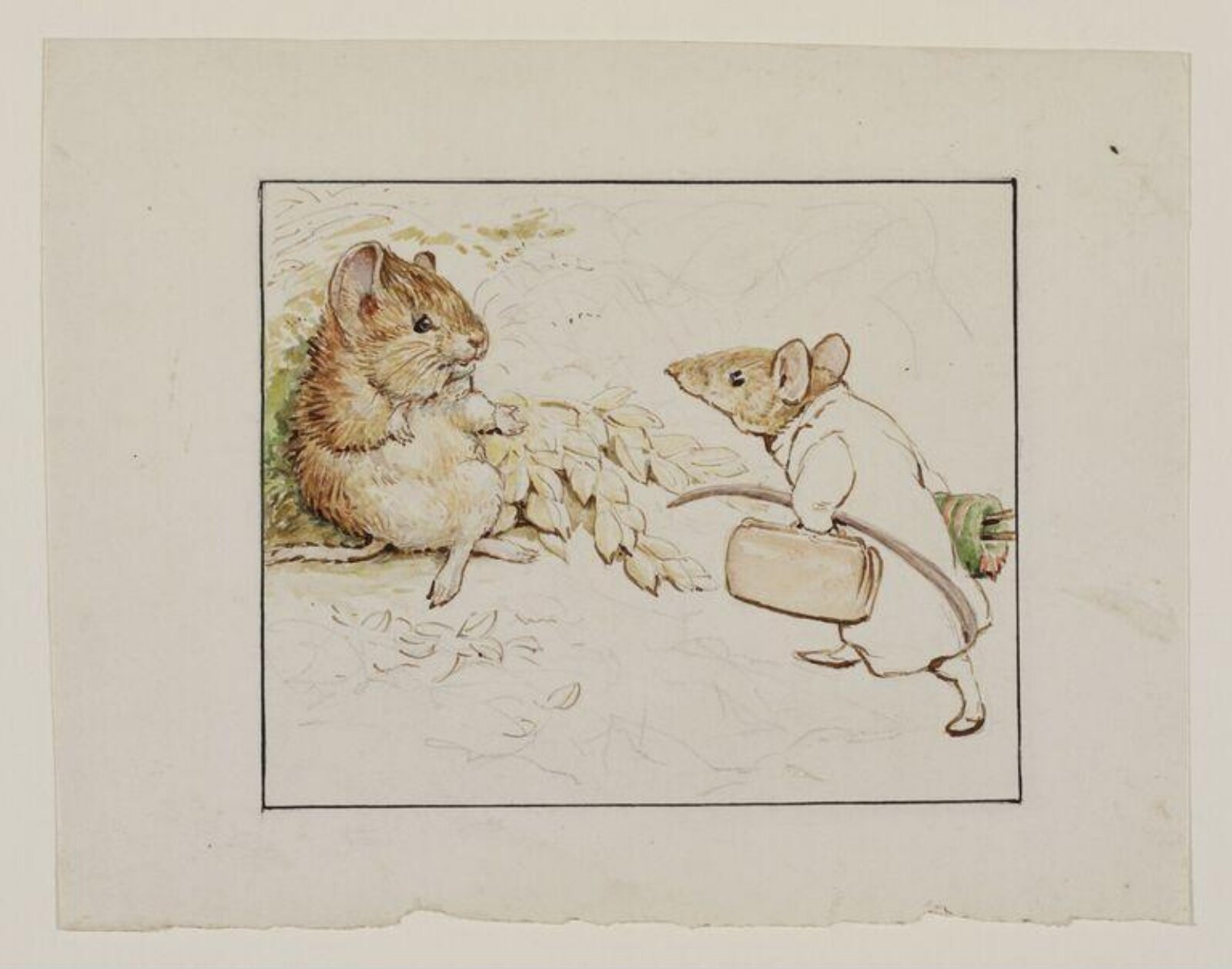 Watercolour, Beatrix Potter, 1918