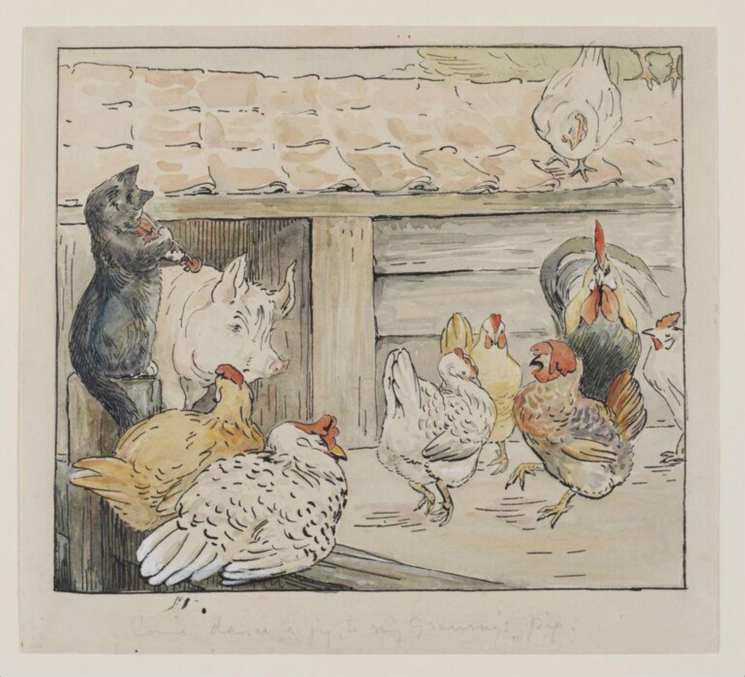 Come dance a jig to my Granny's pig, Beatrix Potter, 1905