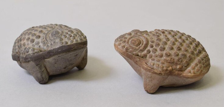 Figure of a Toad, One of a Pair top image