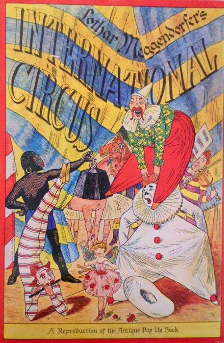Reproduction of Lothar Meggendorfer's 1887 book <i>International Circus</i> image