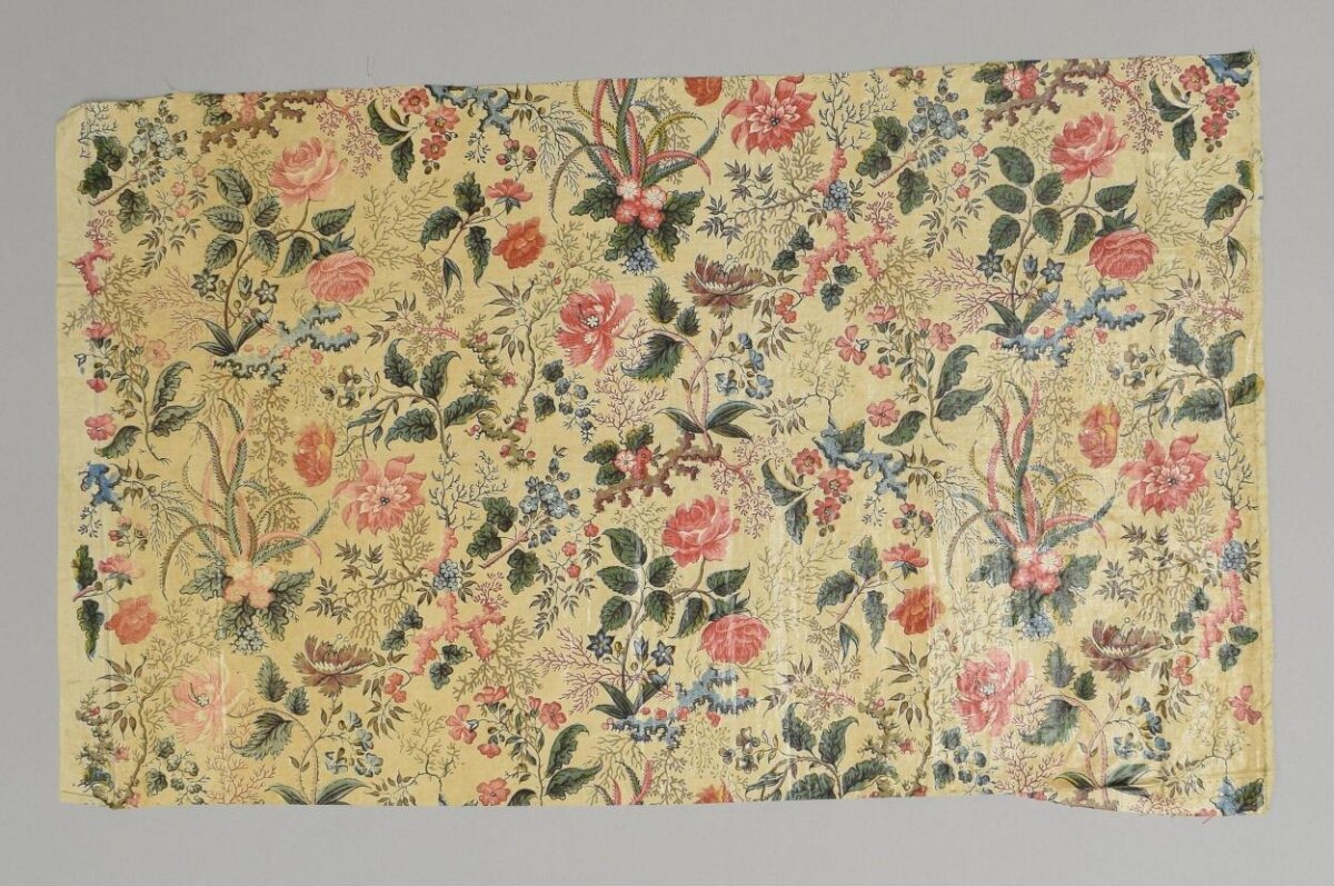 Furnishing fabric, Bannister Hall · 1827 · Preston