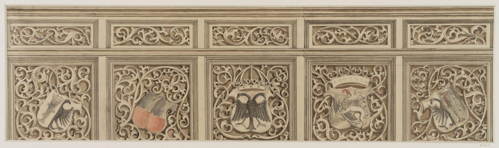 Drawing, Ludwig Wilhelm Heinrich Gruner, c. mid 19th century