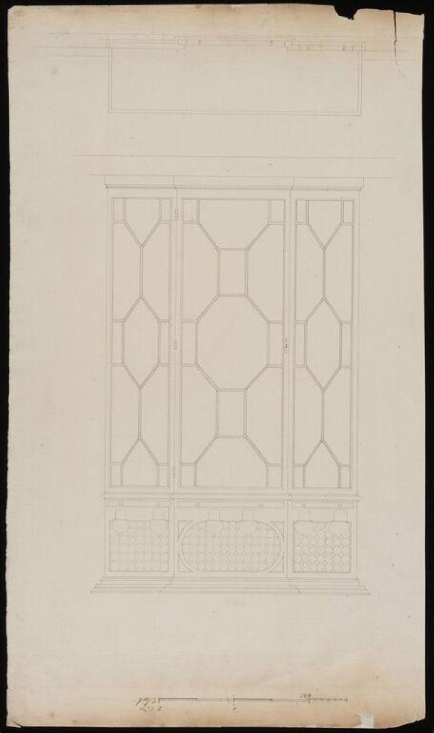 Drawing, Henry Keene, mid 18th century