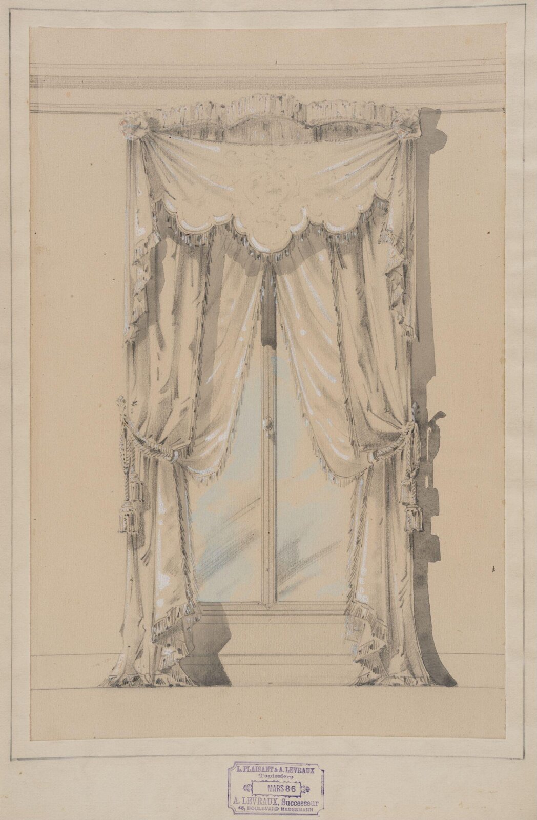 Drawing, 1886
