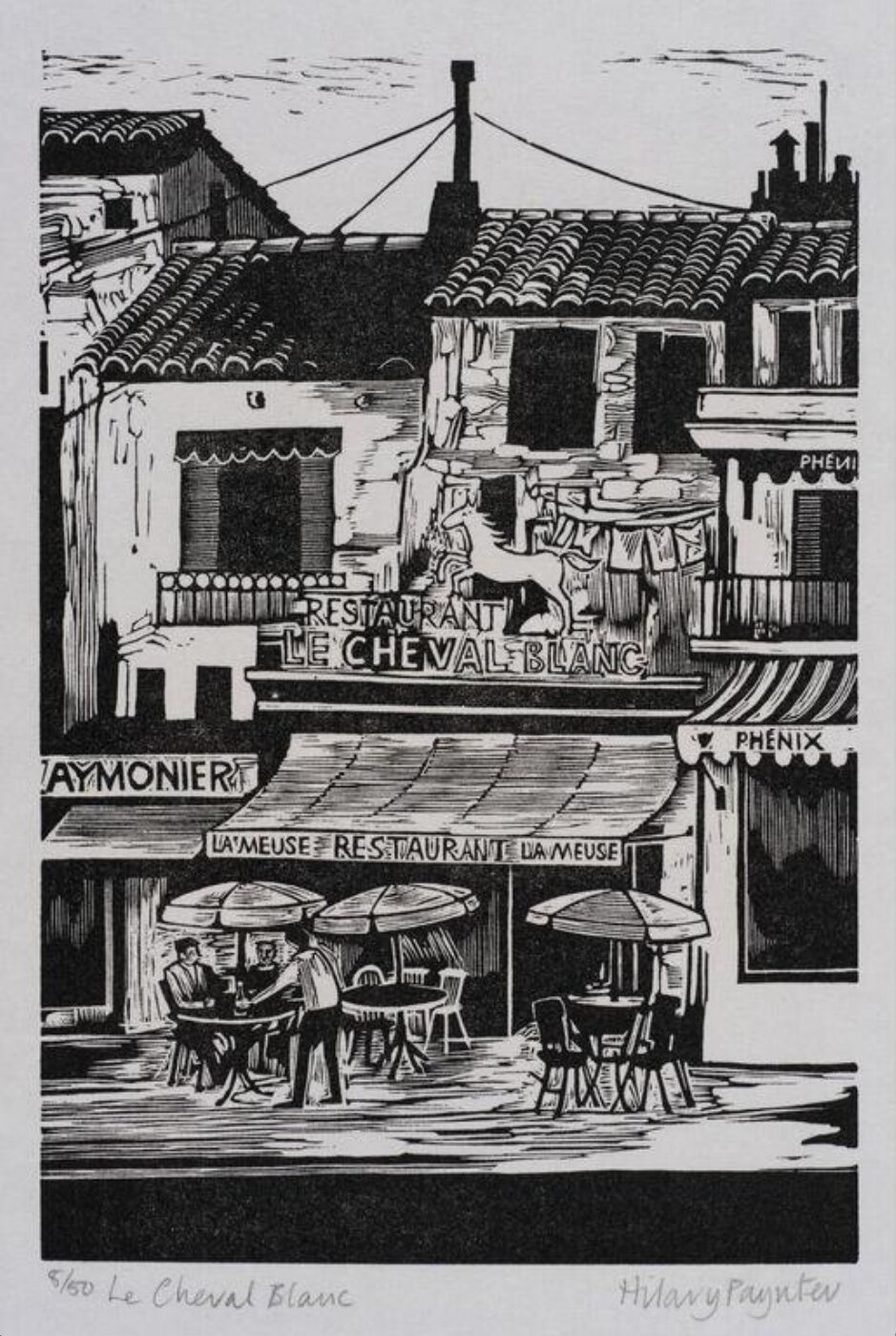 Hilary Paynter, Le Cheval Blanc