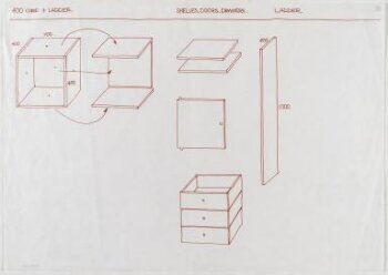 Design for a cube storage system