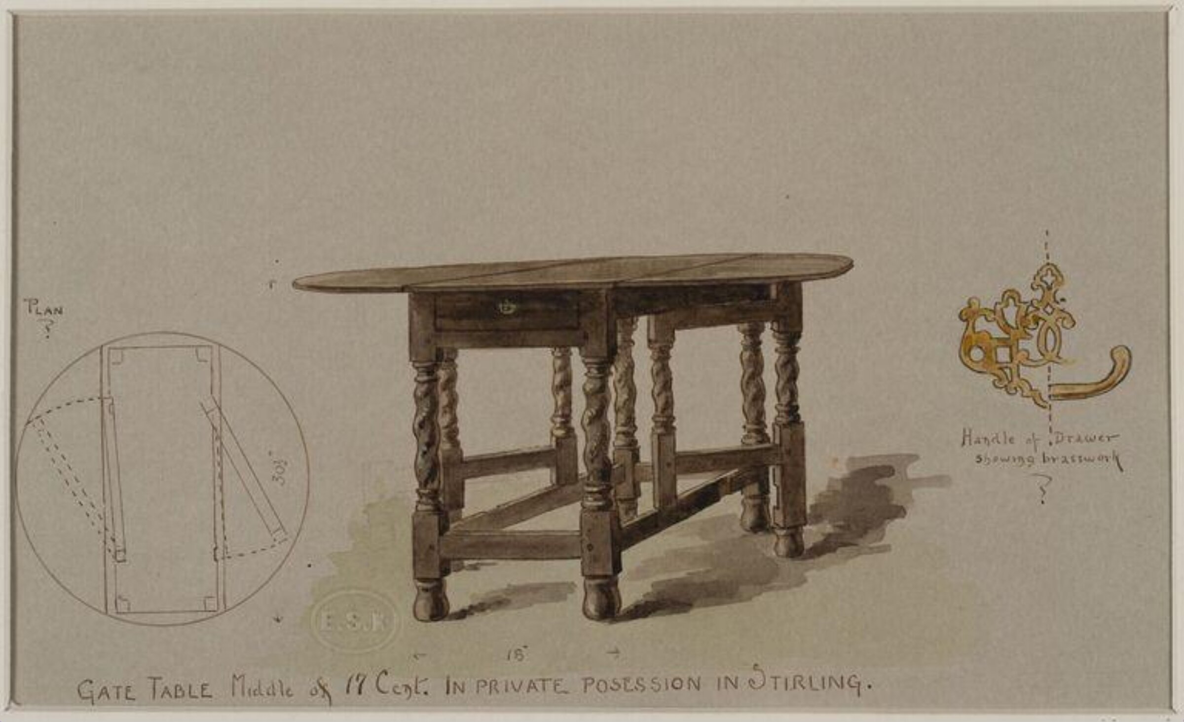 Drawing, William Walker, c. 1898-1916