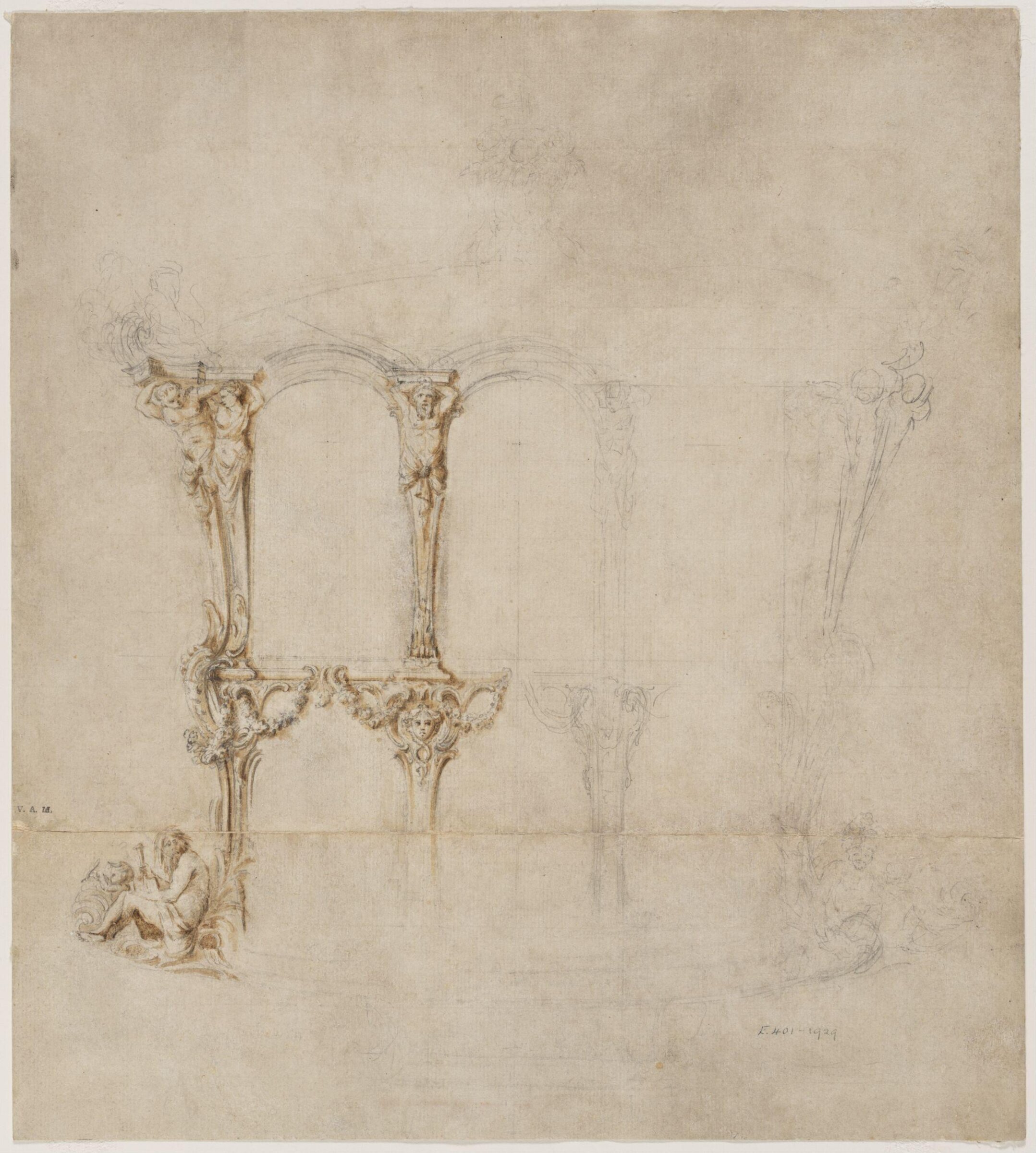 A Miscellaneous Collection of Original Designs, made, and for the most part executed, during an extensive Practice of many years in the first line of his Profession, by John Linnell, Upholsterer Carver & Cabinet Maker. Selected from his Portfolio's at his Decease, by C. H. Tatham Architect. AD 1800., John Linnell, late 18th century