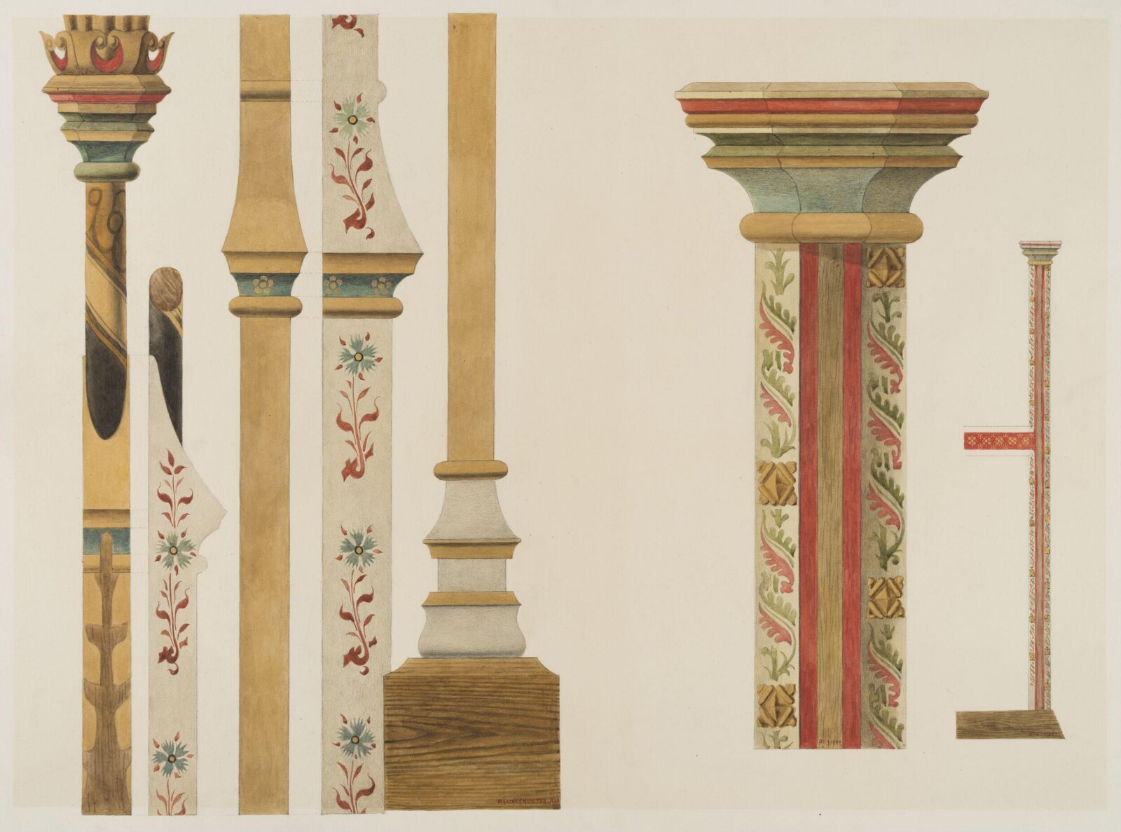 Drawing, Blanche F. Hunter, late 19th-early 20th century