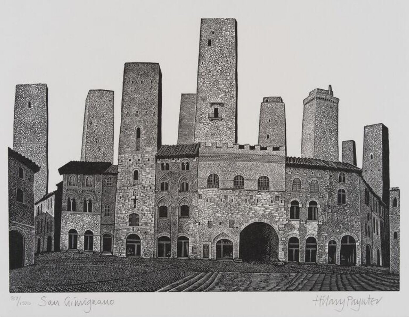 Hilary Paynter, San Gimignano