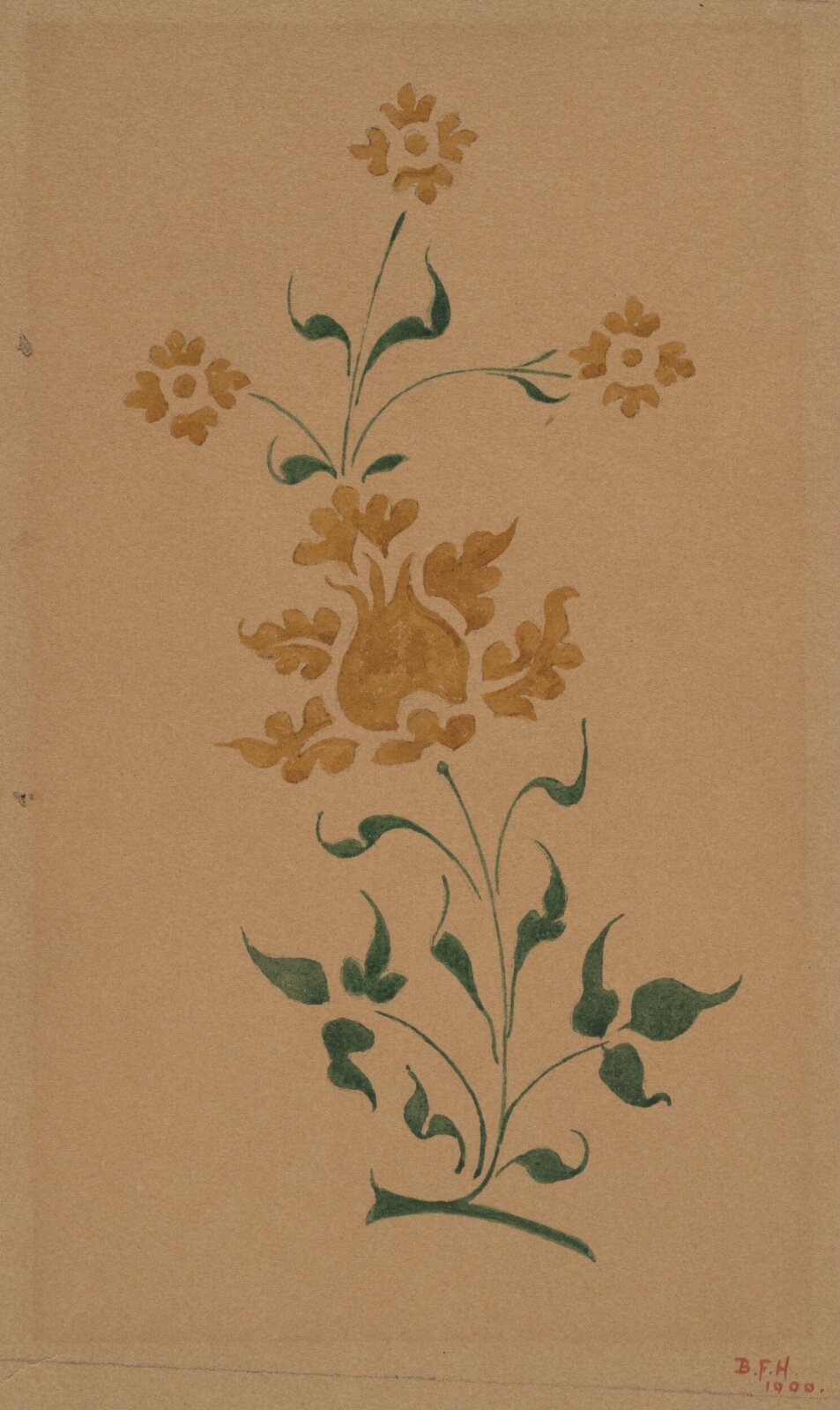 Drawing, Blanche F. Hunter, late 19th-early 20th century