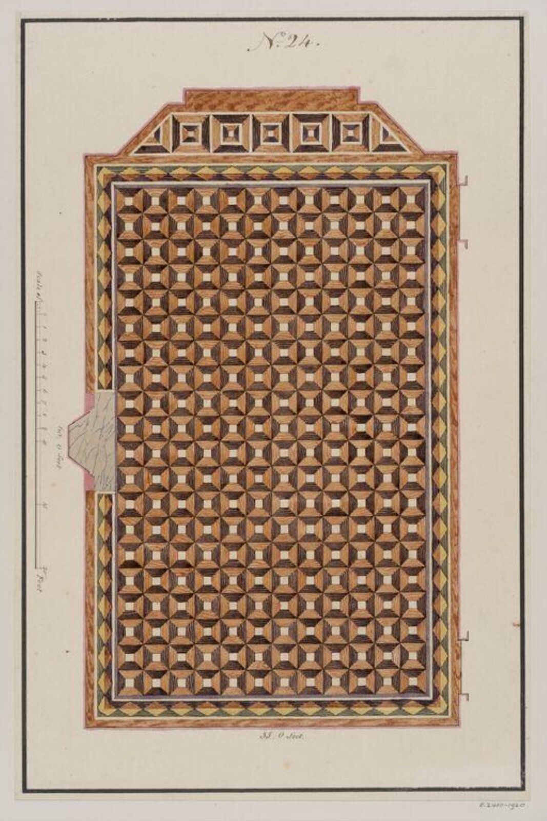 Watercolour, James White, c. 1820-30