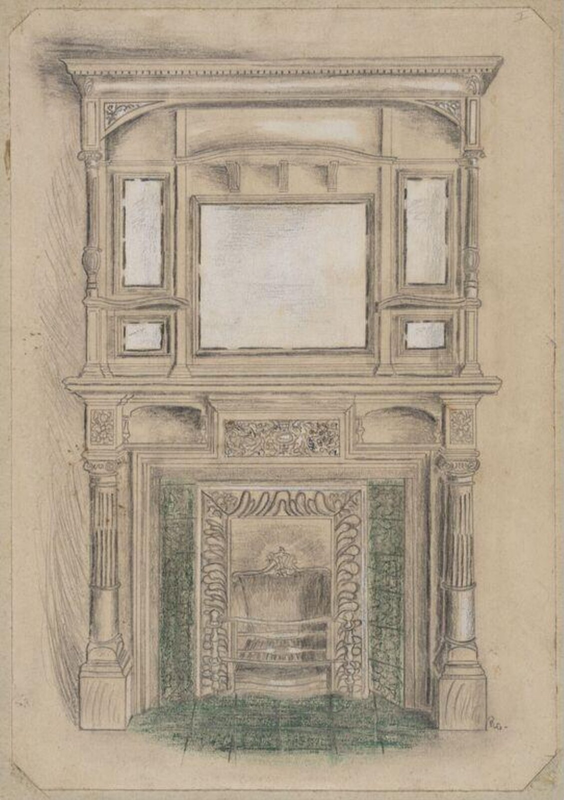 Drawing, 1913-1920