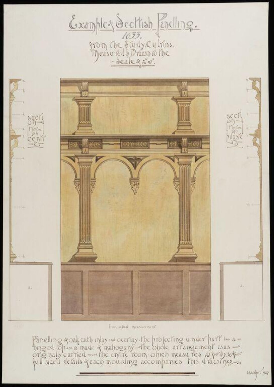 Drawing, William Walker, 1902