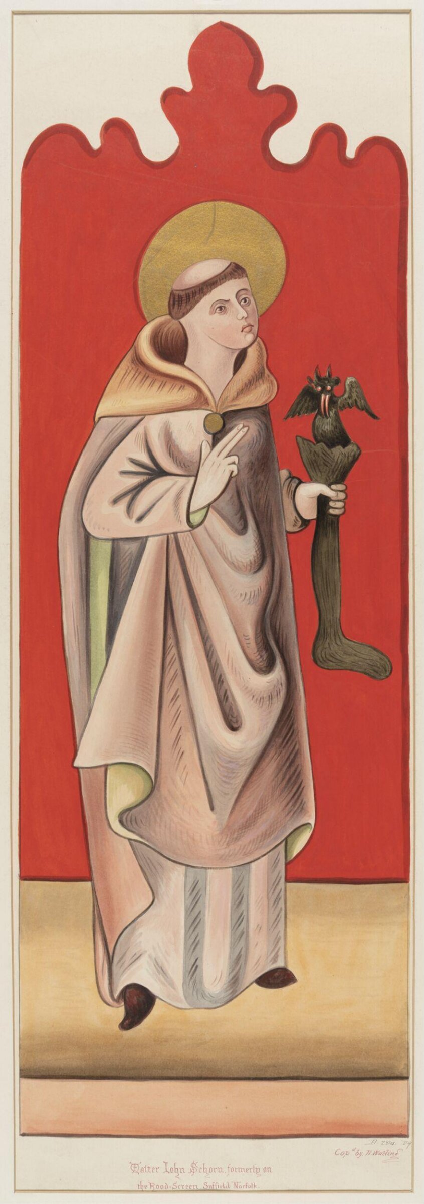 Drawing, Hamlet Watling, c. 1838-1889