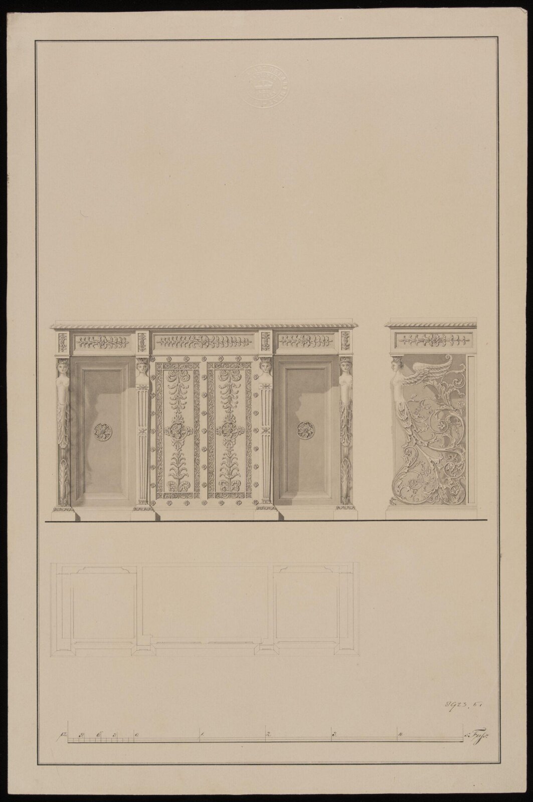 Drawing, c. 18th century - mid 19th century