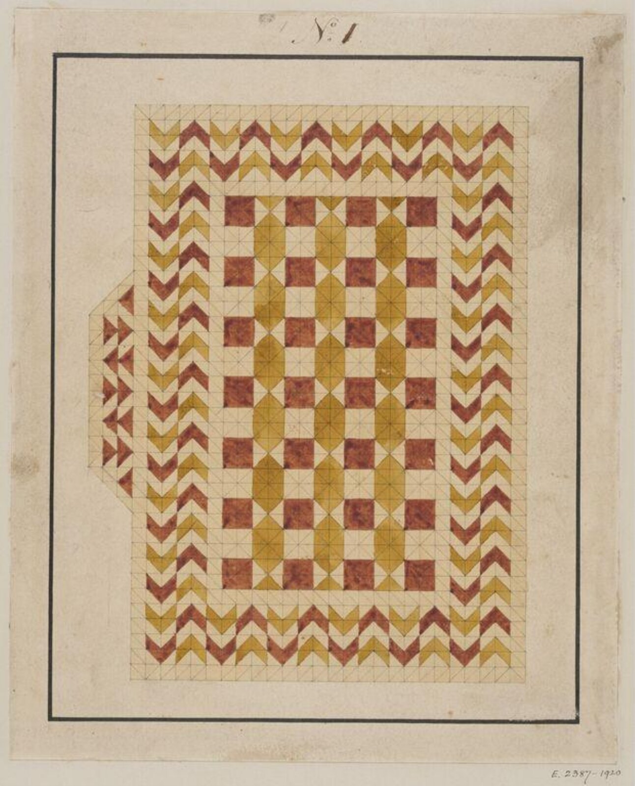 Watercolour, James White, c. 1820-30