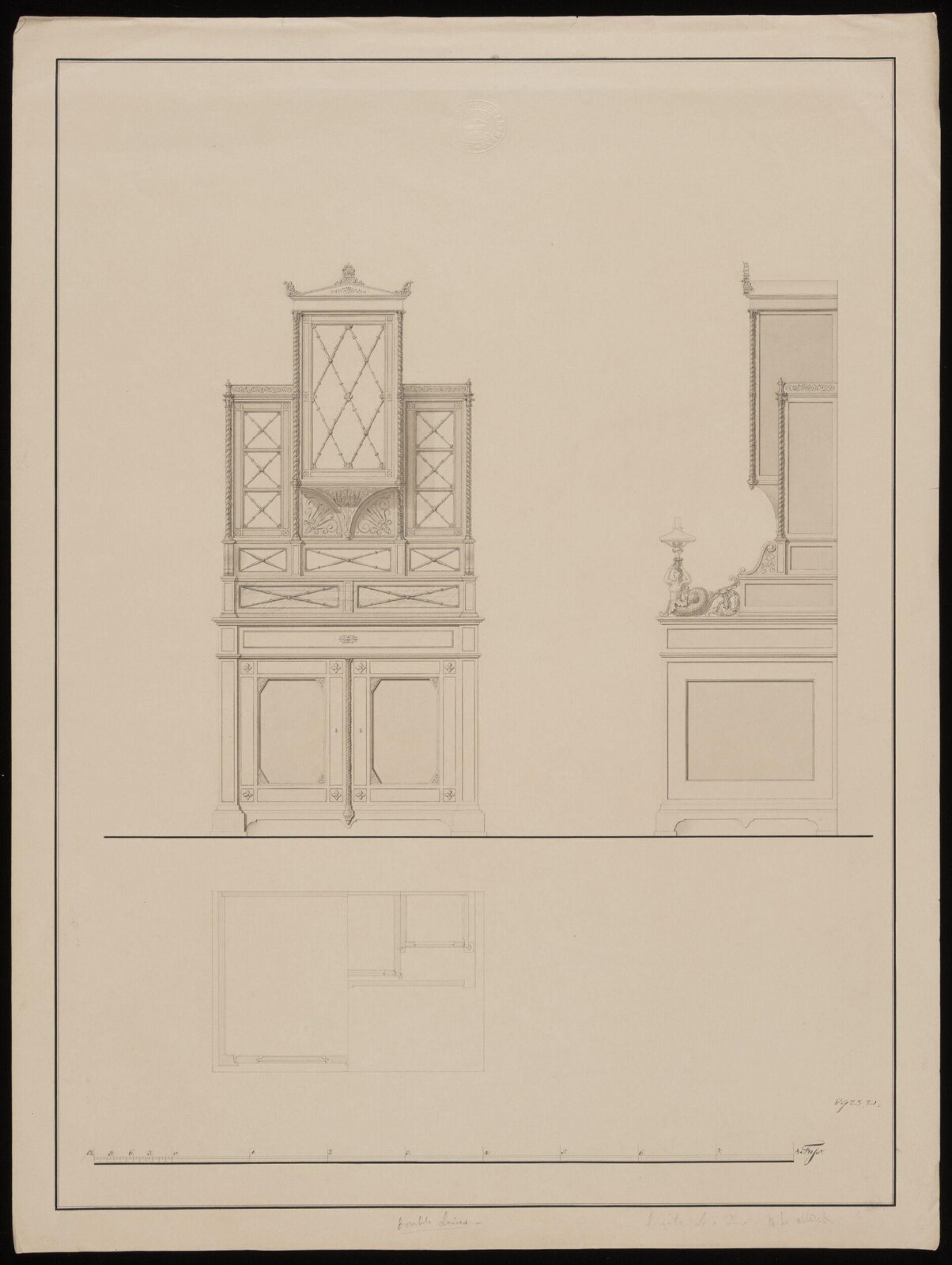 Drawing, c. 18th century - mid 19th century