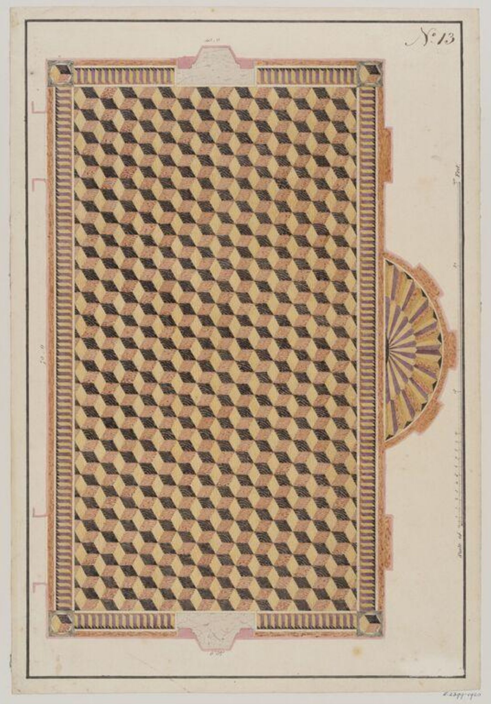Watercolour, James White, c. 1820-30