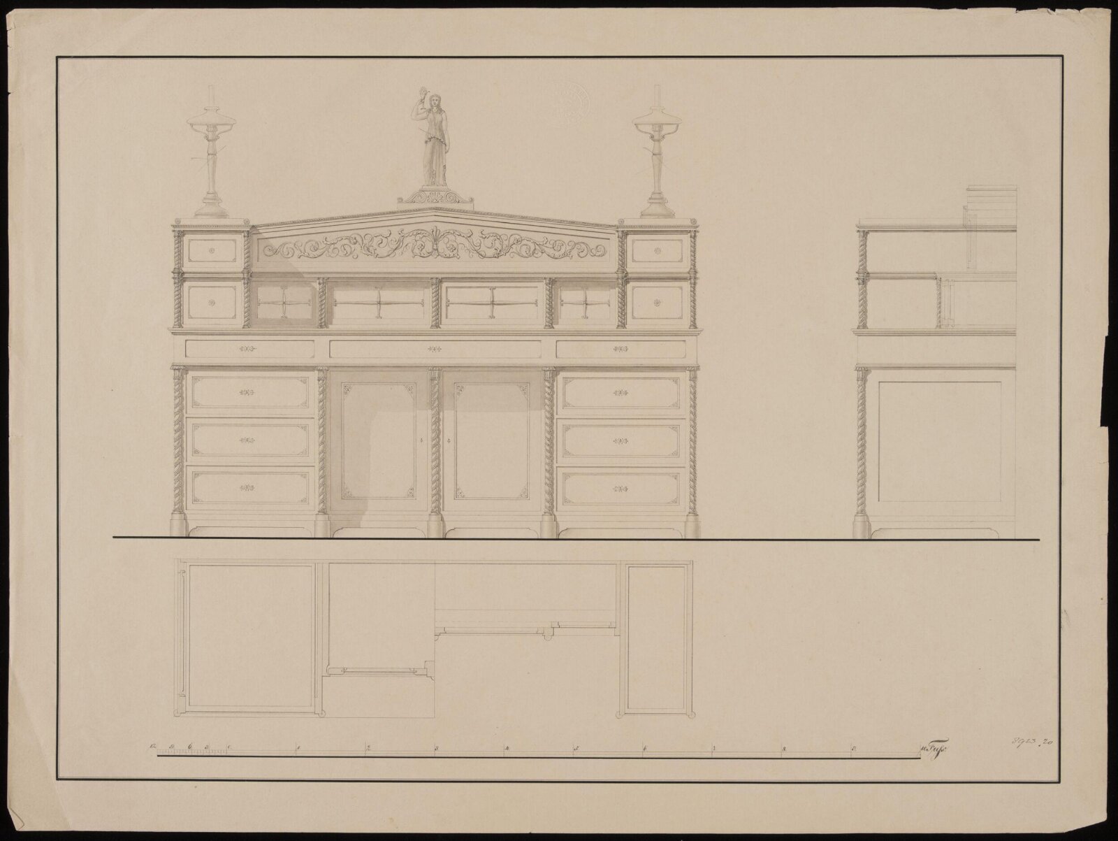 Drawing, c. 18th century - mid 19th century