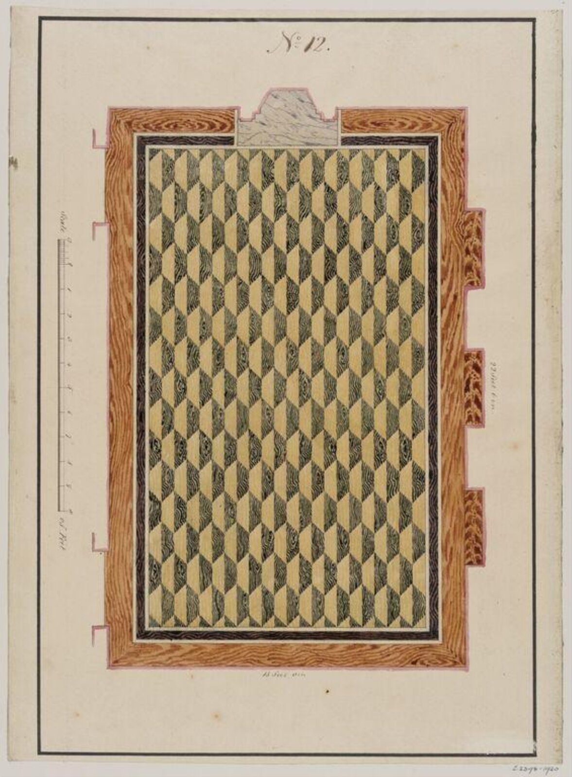 Watercolour, James White, c. 1820-30