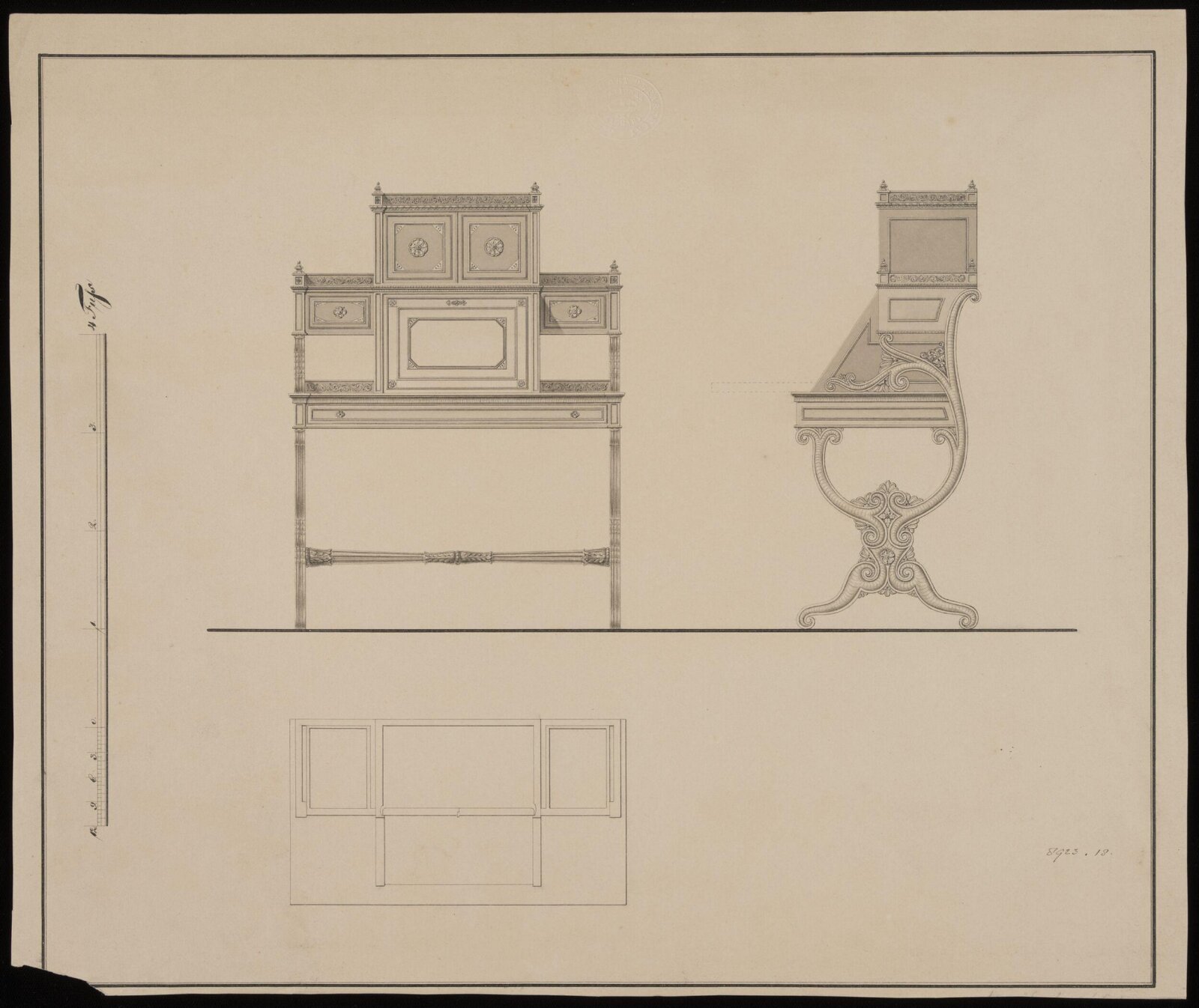 Drawing, c. 18th century - mid 19th century