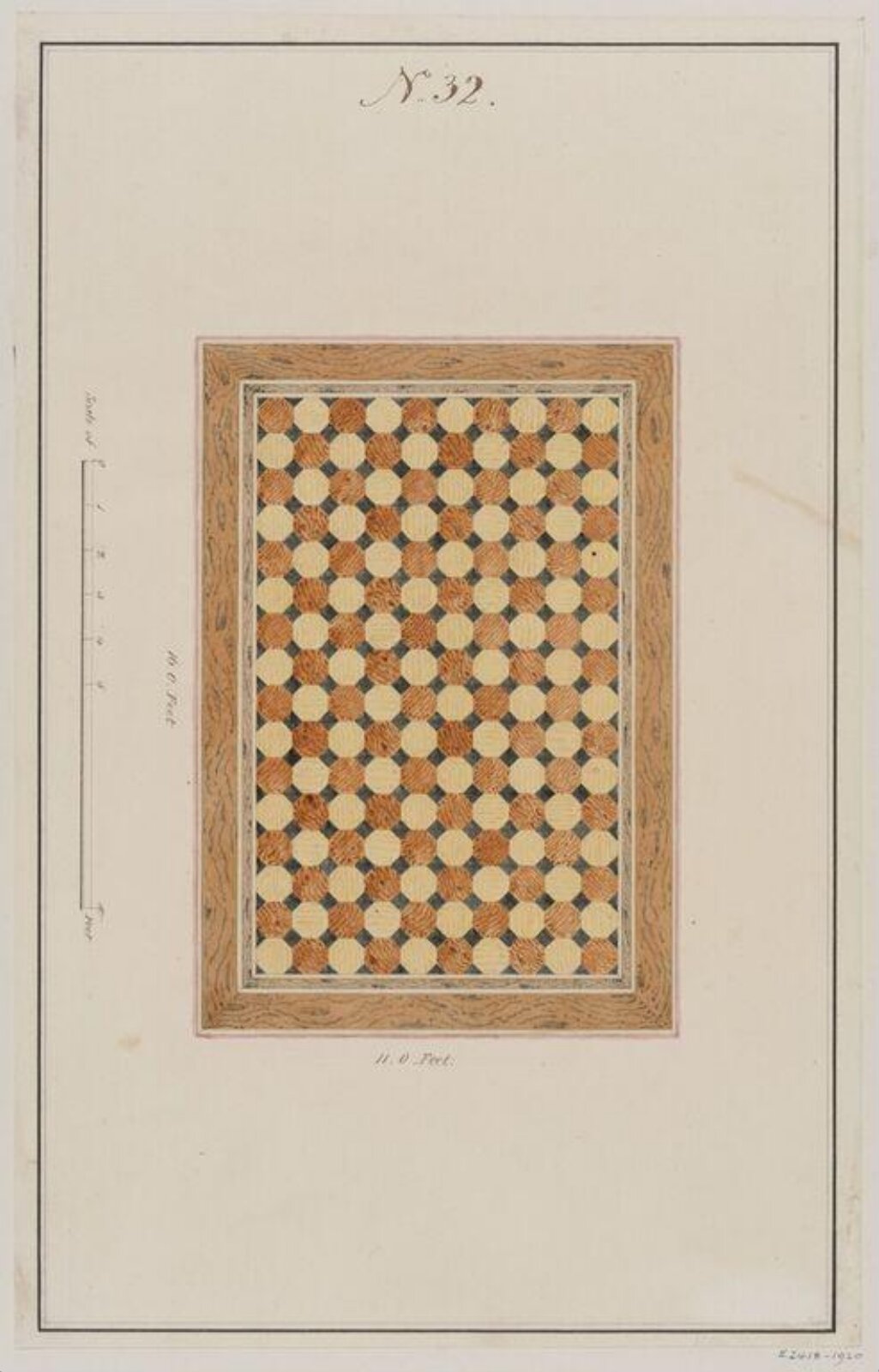 Watercolour, James White, c. 1820-30