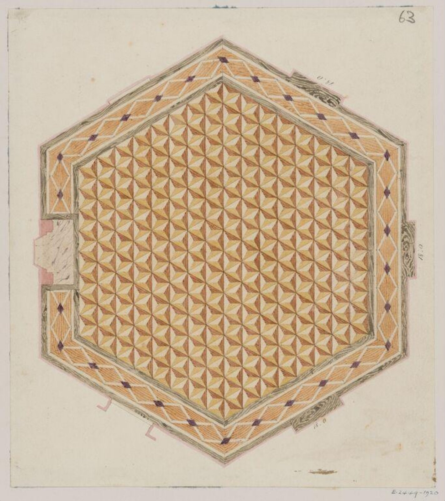 Watercolour, James White, c. 1820-30