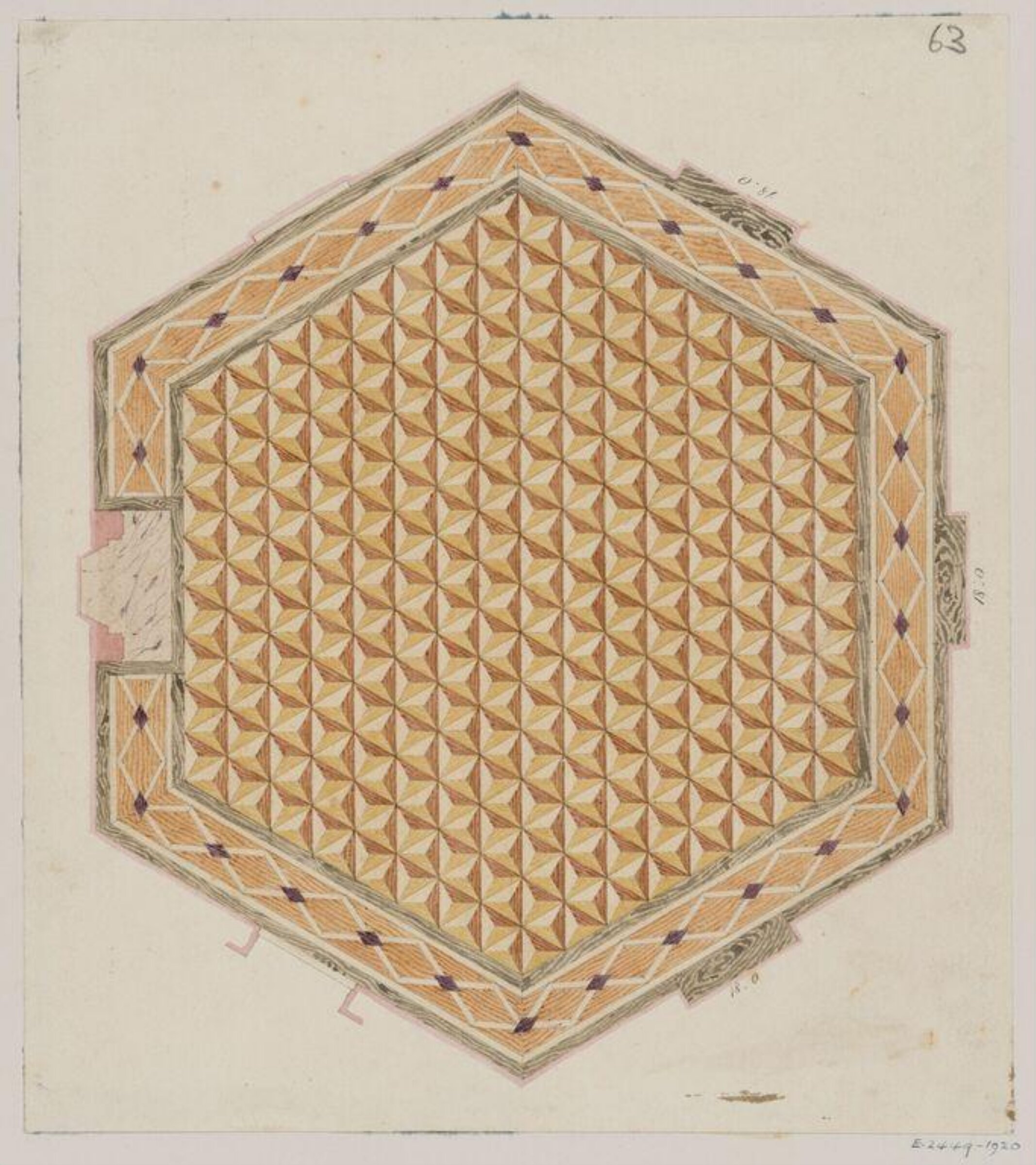 Watercolour, James White, c. 1820-30