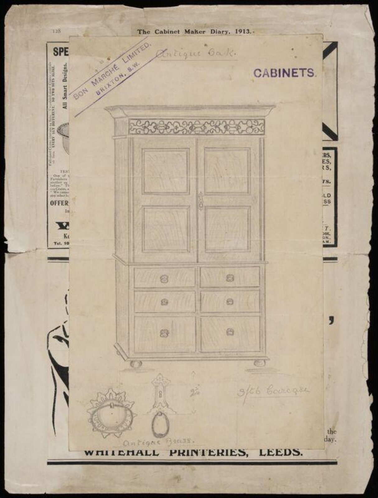 Drawing, 1913-1920