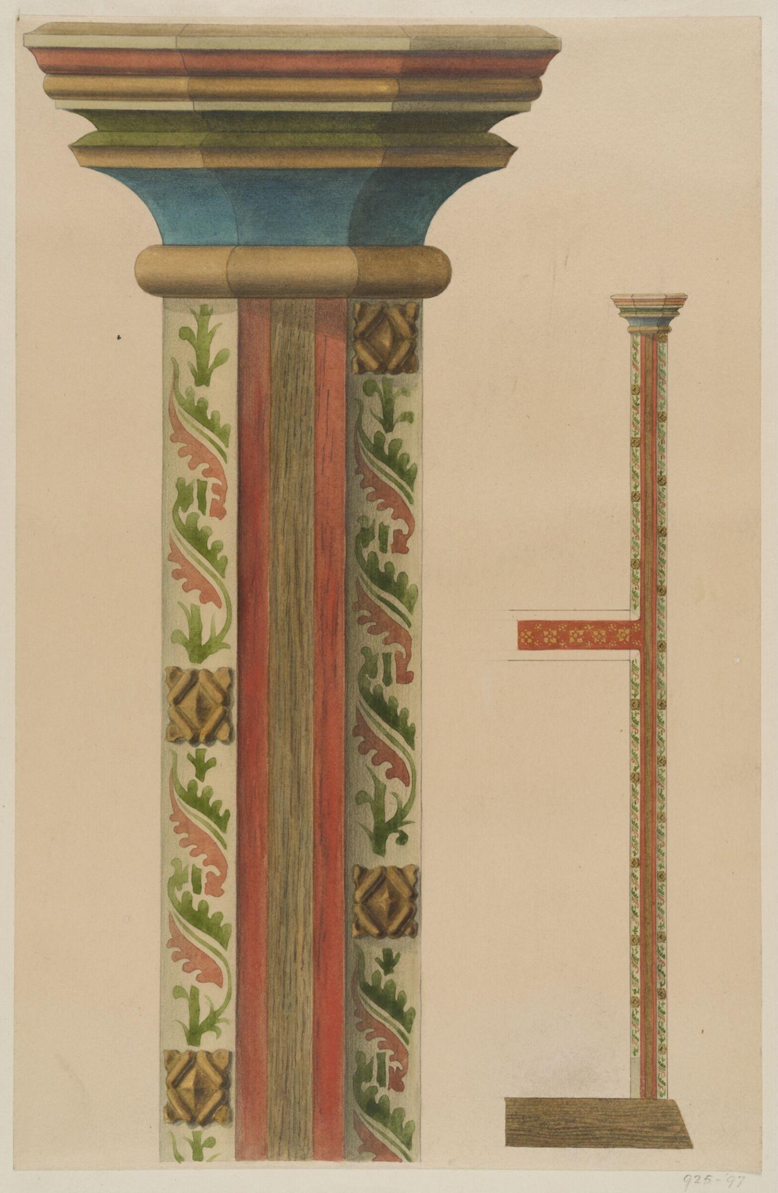 Drawing, William Tarleton Cleobury, c. 1897