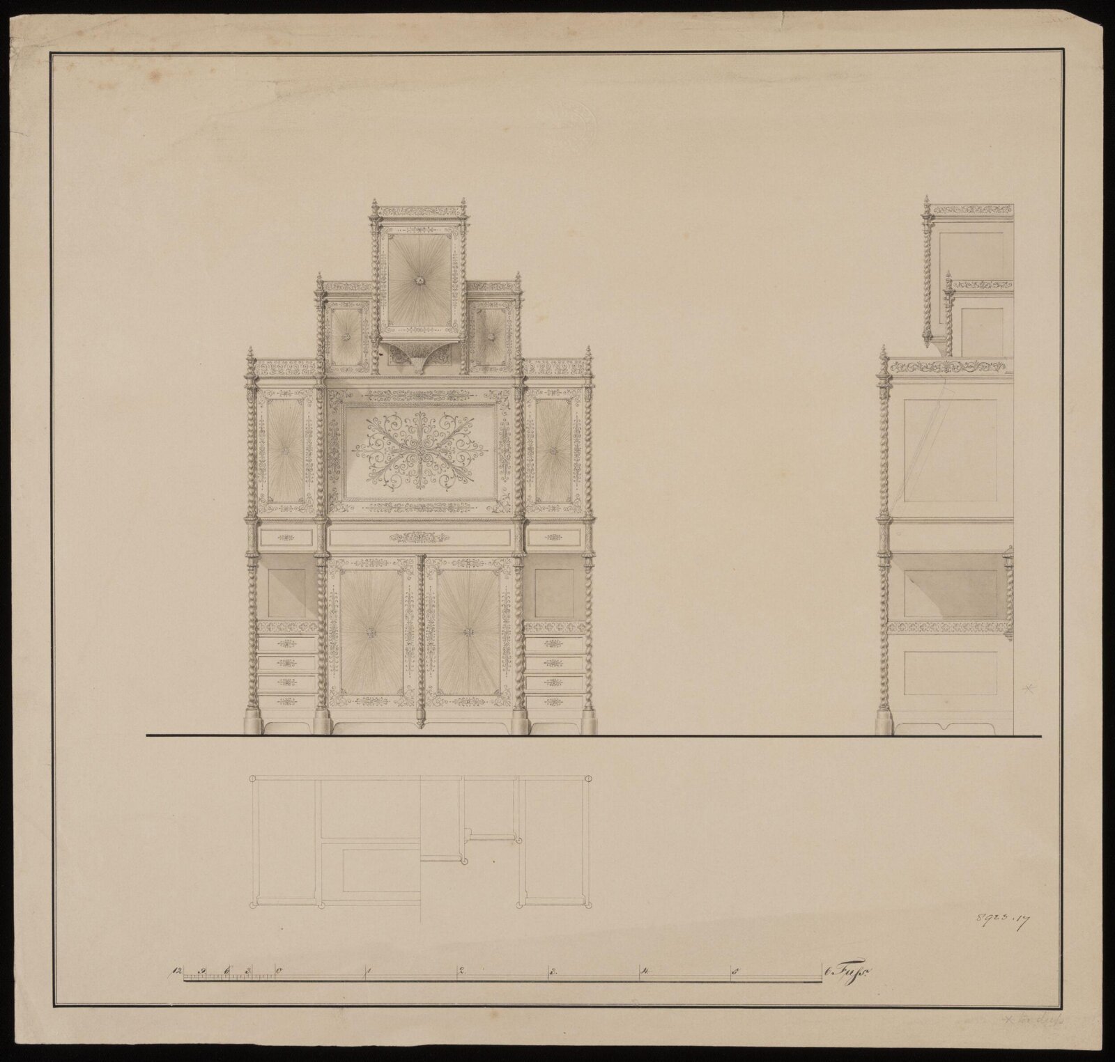 Drawing, c. 18th century - mid 19th century