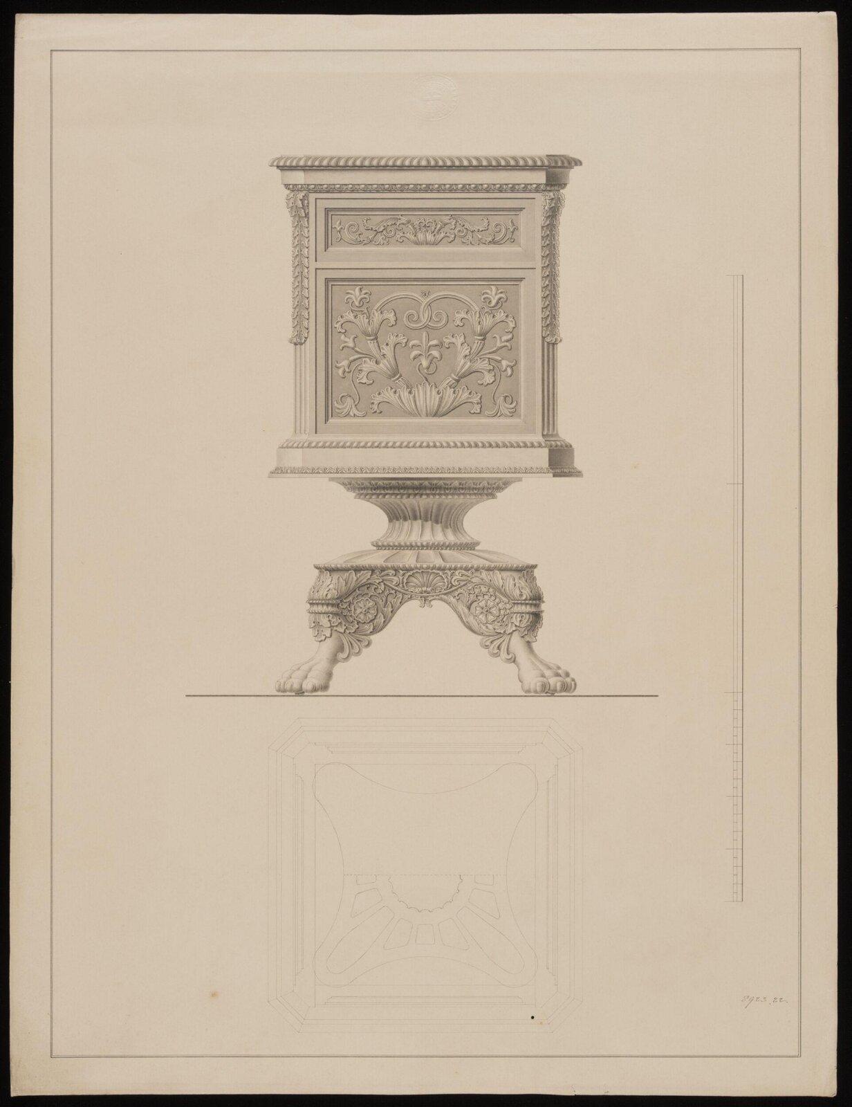 Drawing, c. 18th century - mid 19th century