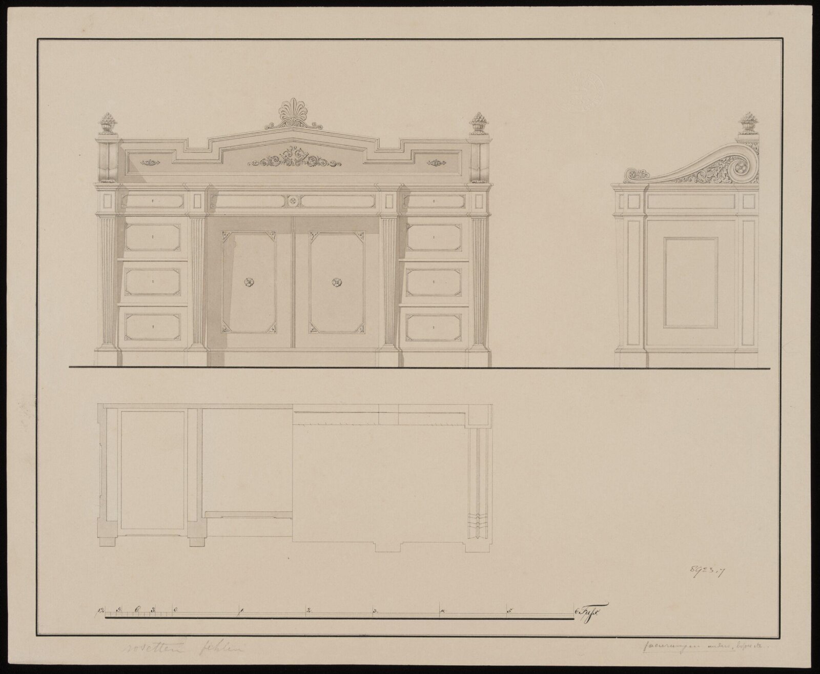 Drawing, c. 18th century - mid 19th century