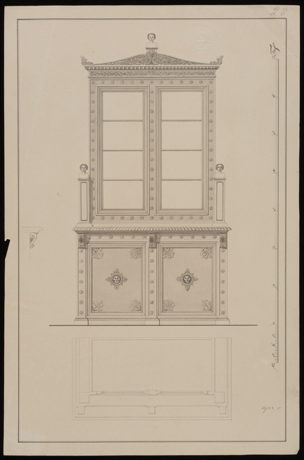 Drawing, c. 18th century - mid 19th century