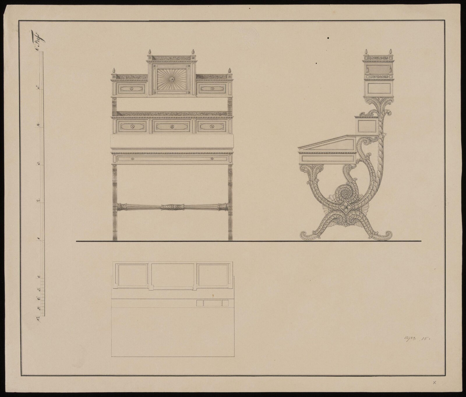 Drawing, c. 18th century - mid 19th century