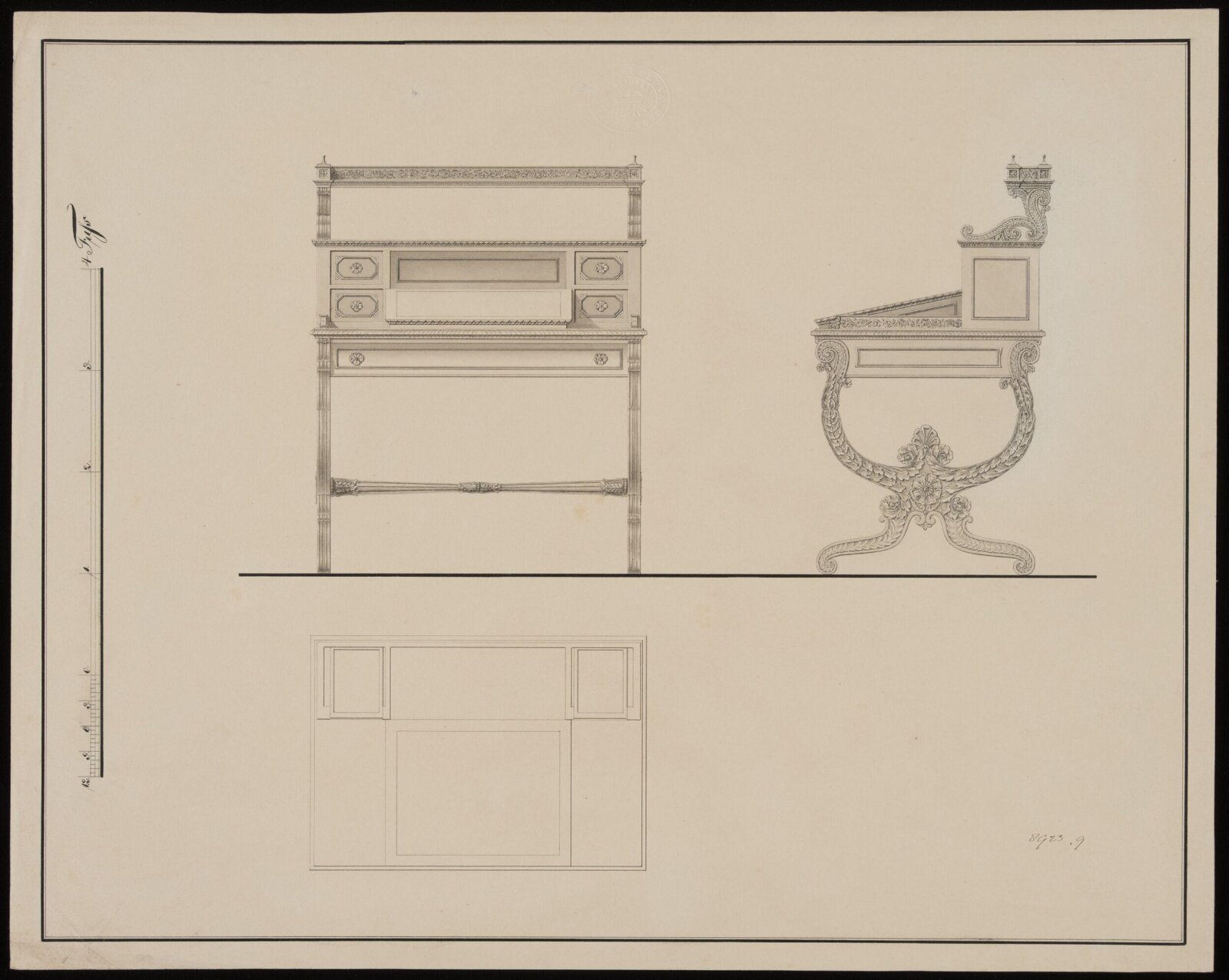 Drawing, c. 18th century - mid 19th century