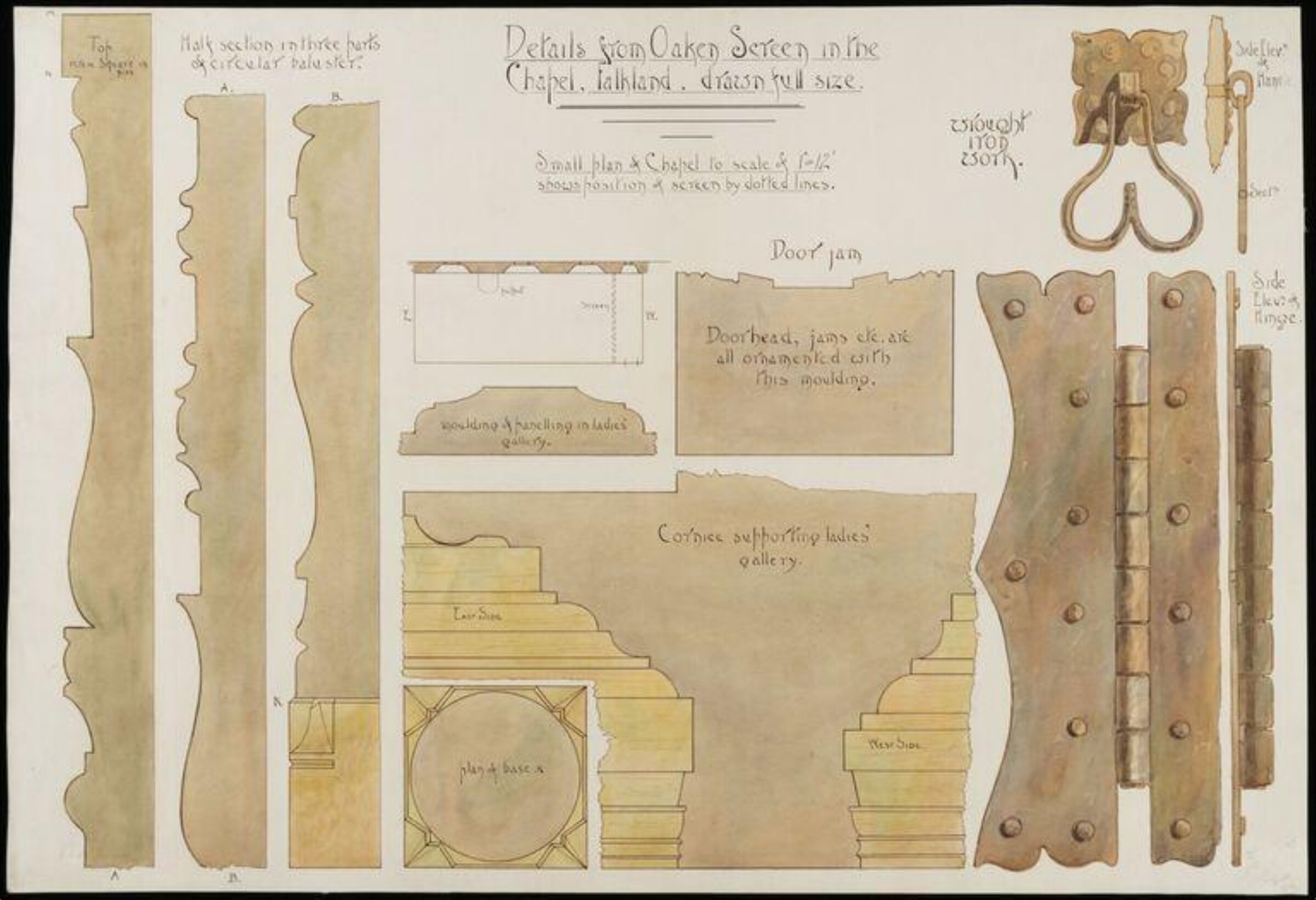Drawing, William Walker, 1902
