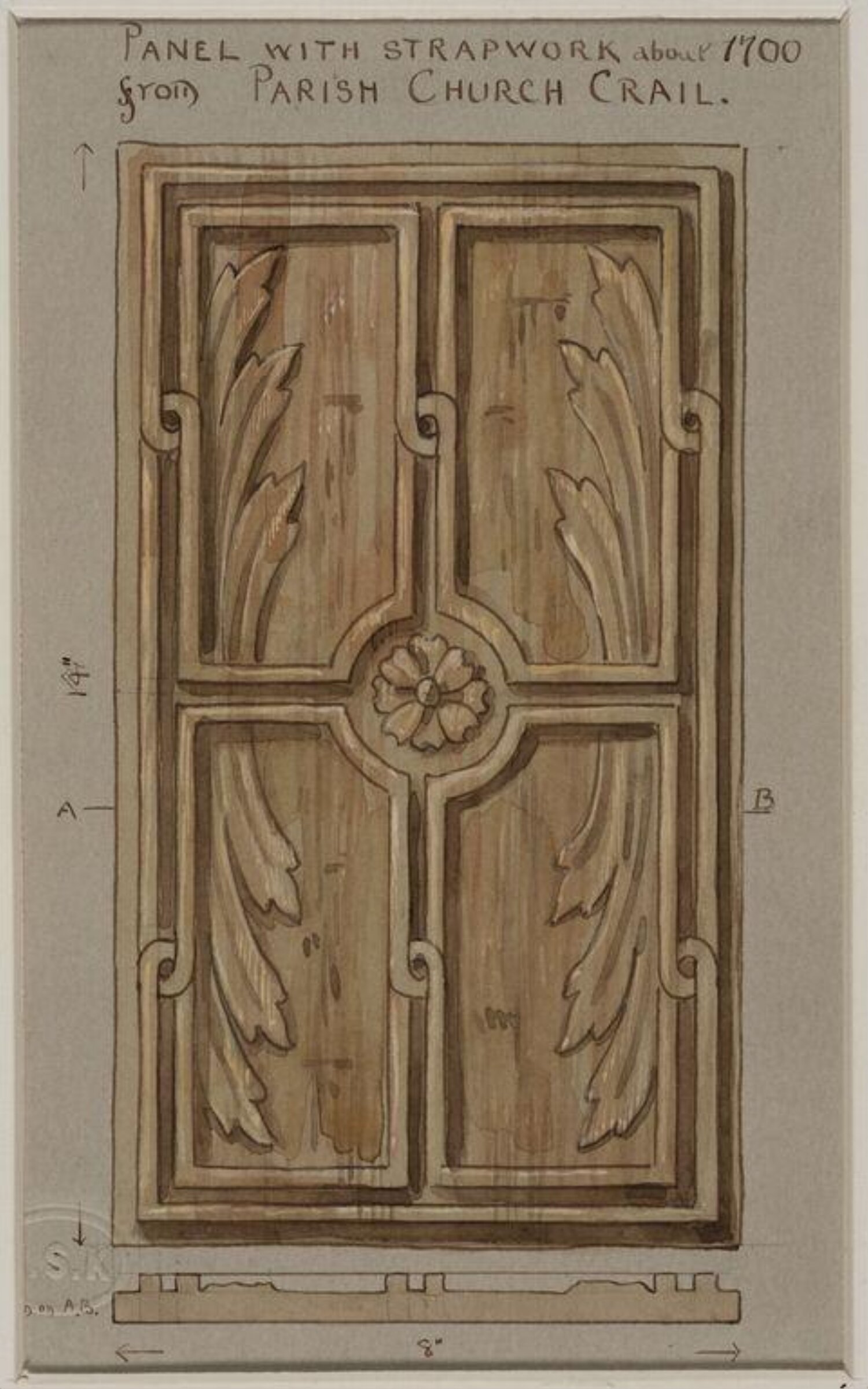 Drawing, William Walker, c. 1898-1916