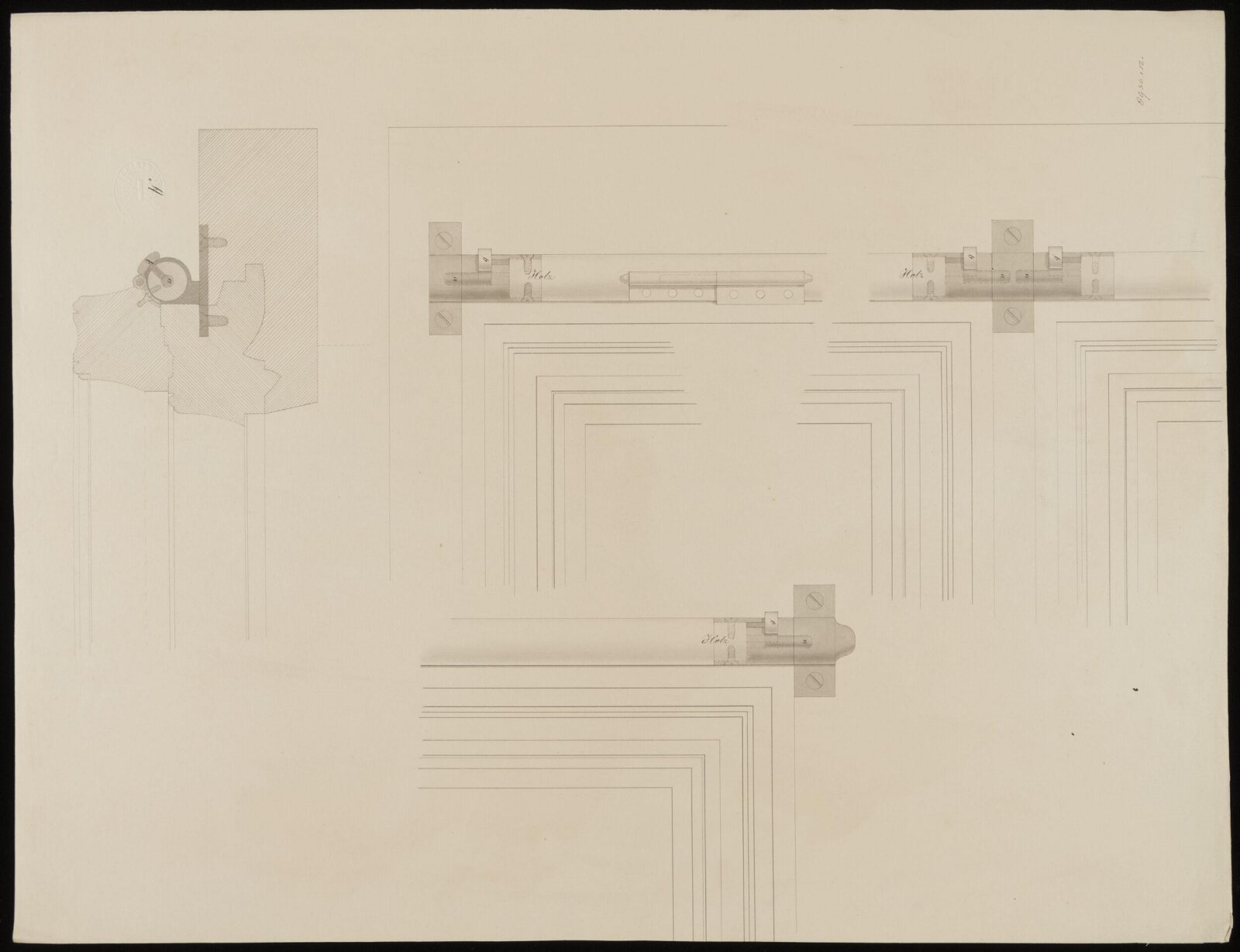 Drawing, c. 18th century - mid 19th century