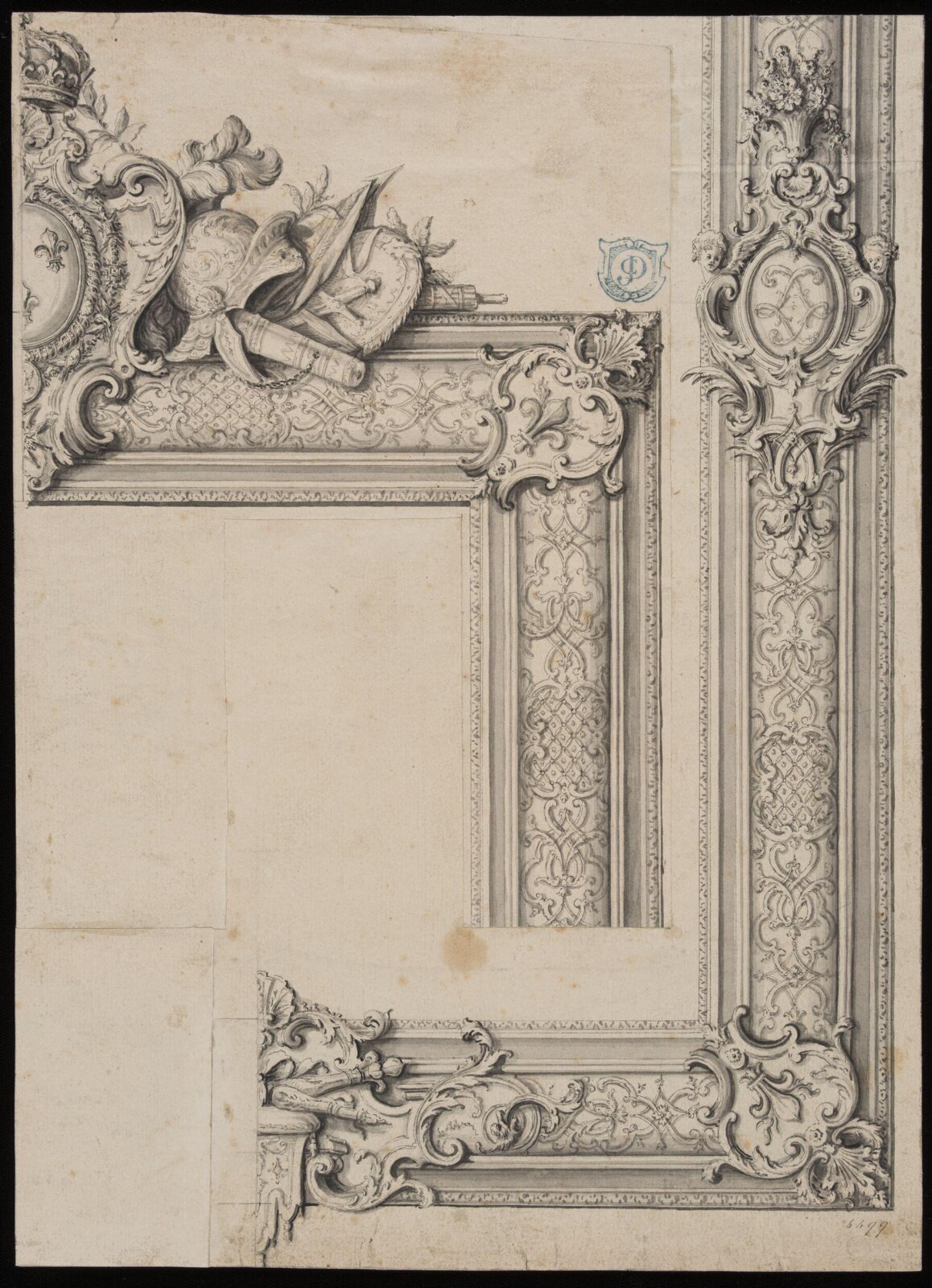 Drawing, circa 1700