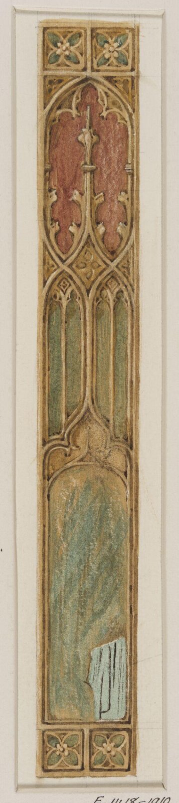 Watercolour, Ernest William Tristram, ca.1900