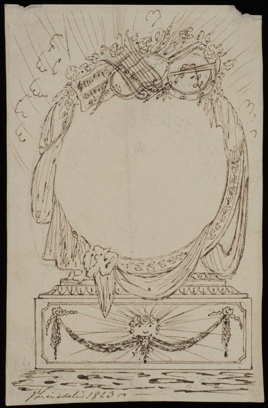 Drawing, 1823