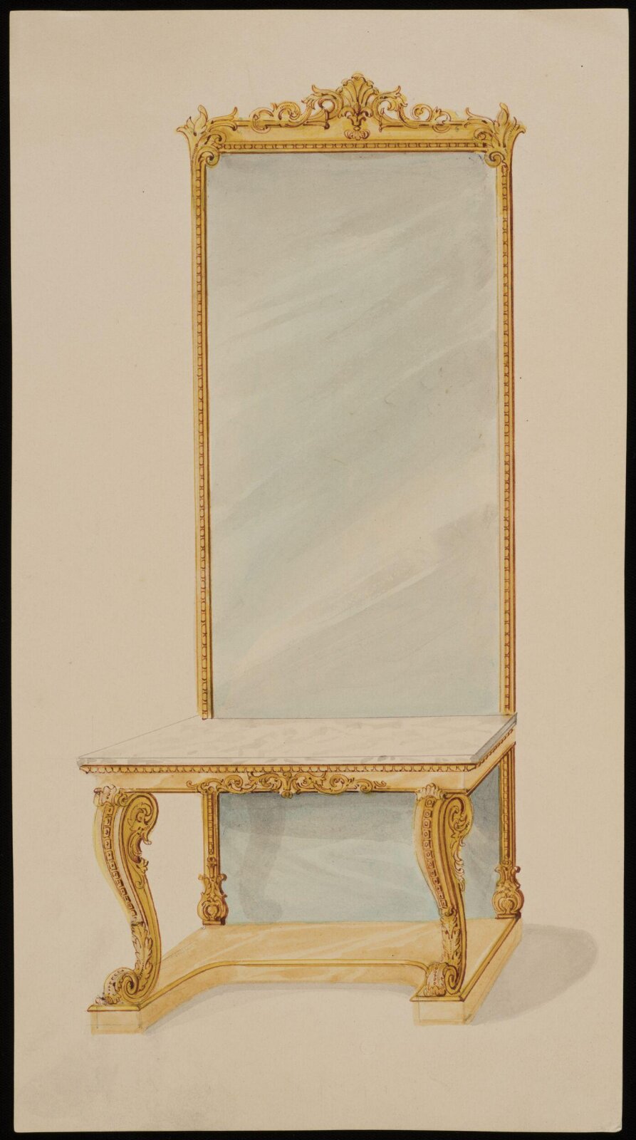 Drawing, c. mid 18th century - 1880