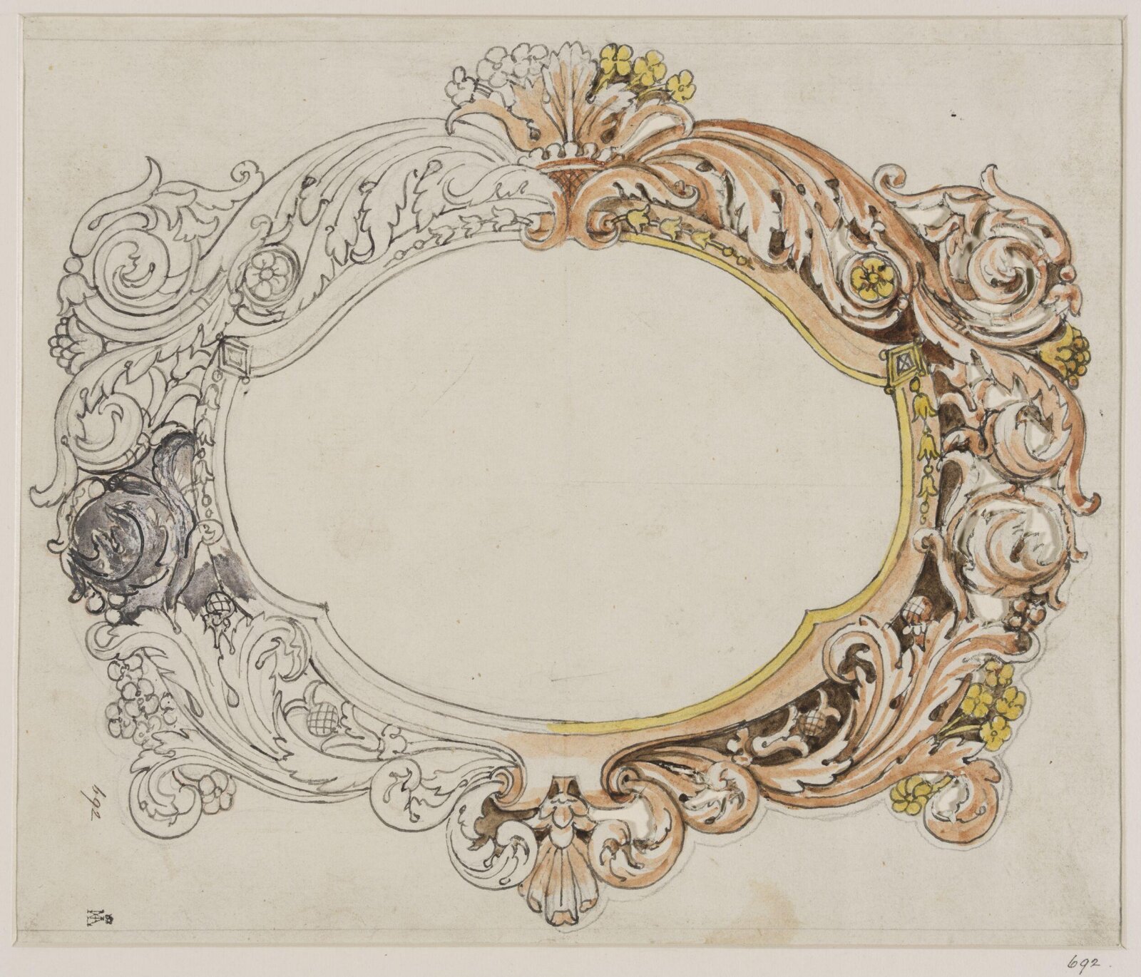 Drawing, 18th century