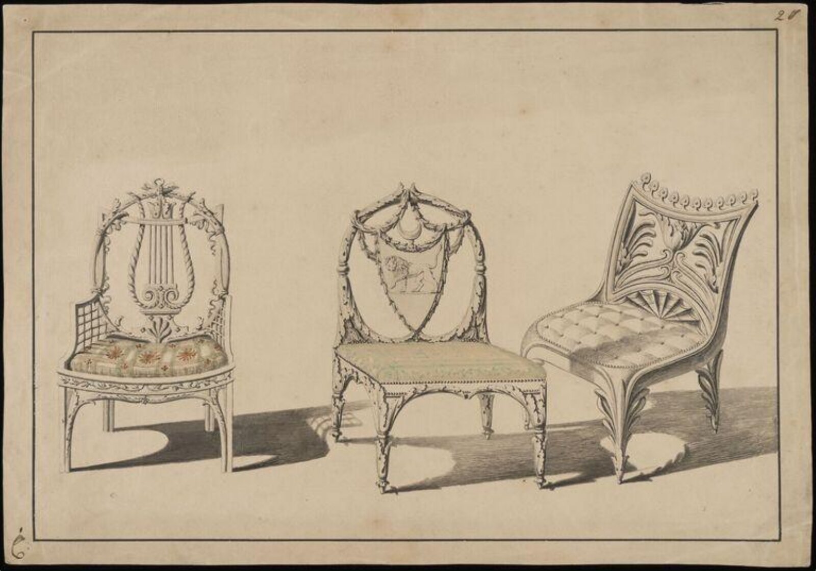 Drawing, c. early 19th century