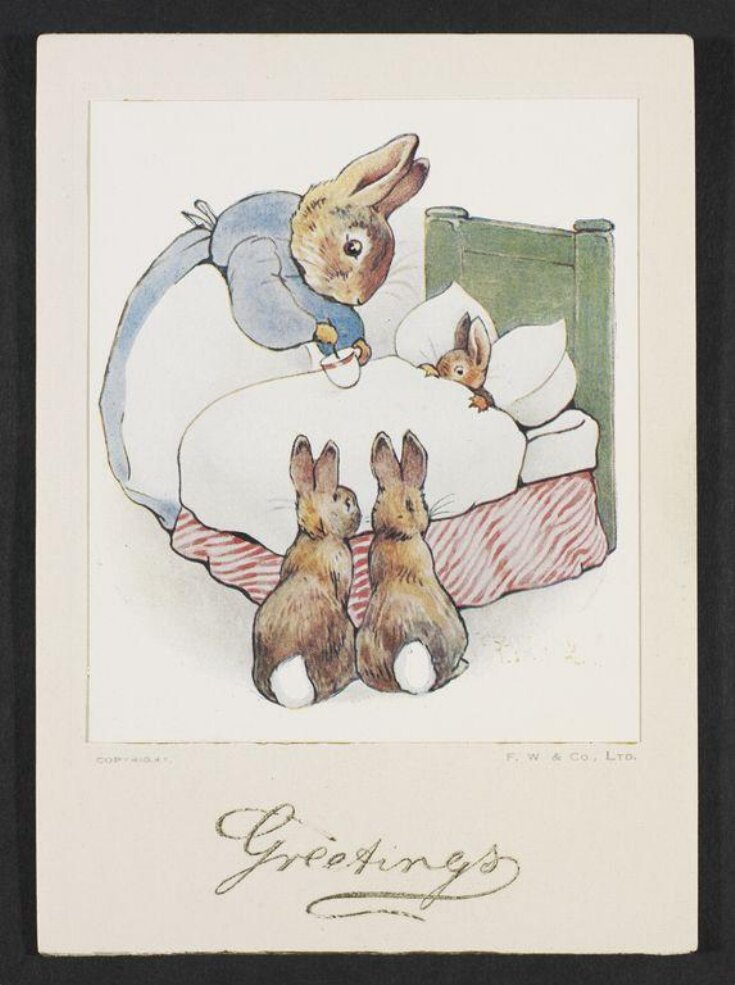 Christmas Card | Beatrix Potter | V&A Explore The Collections