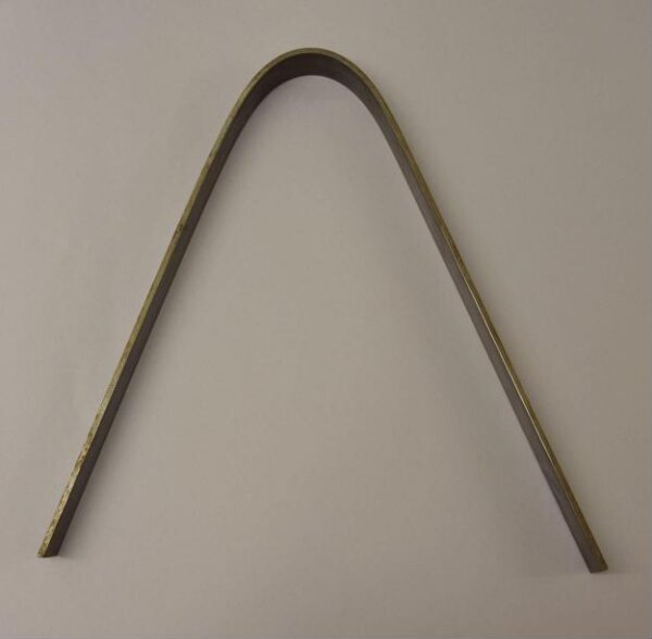 Steel bar bent by the strong woman, Joan Rhodes V&A Explore The