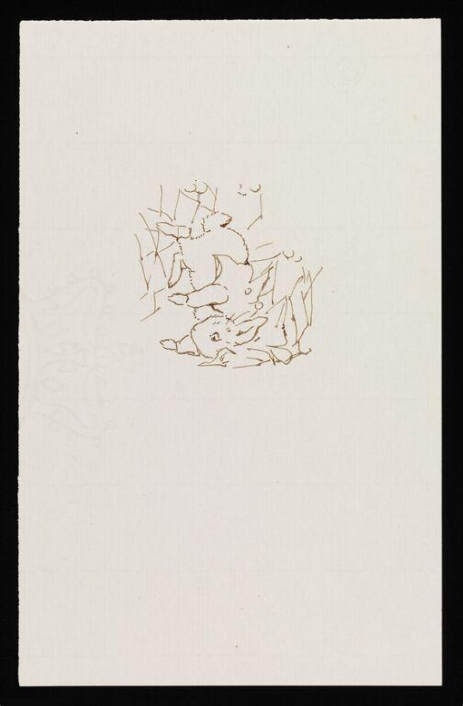 Potter, Beatrix, drawing