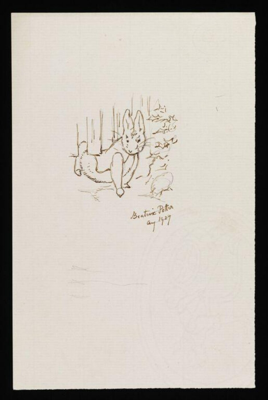 Potter, Beatrix, drawing